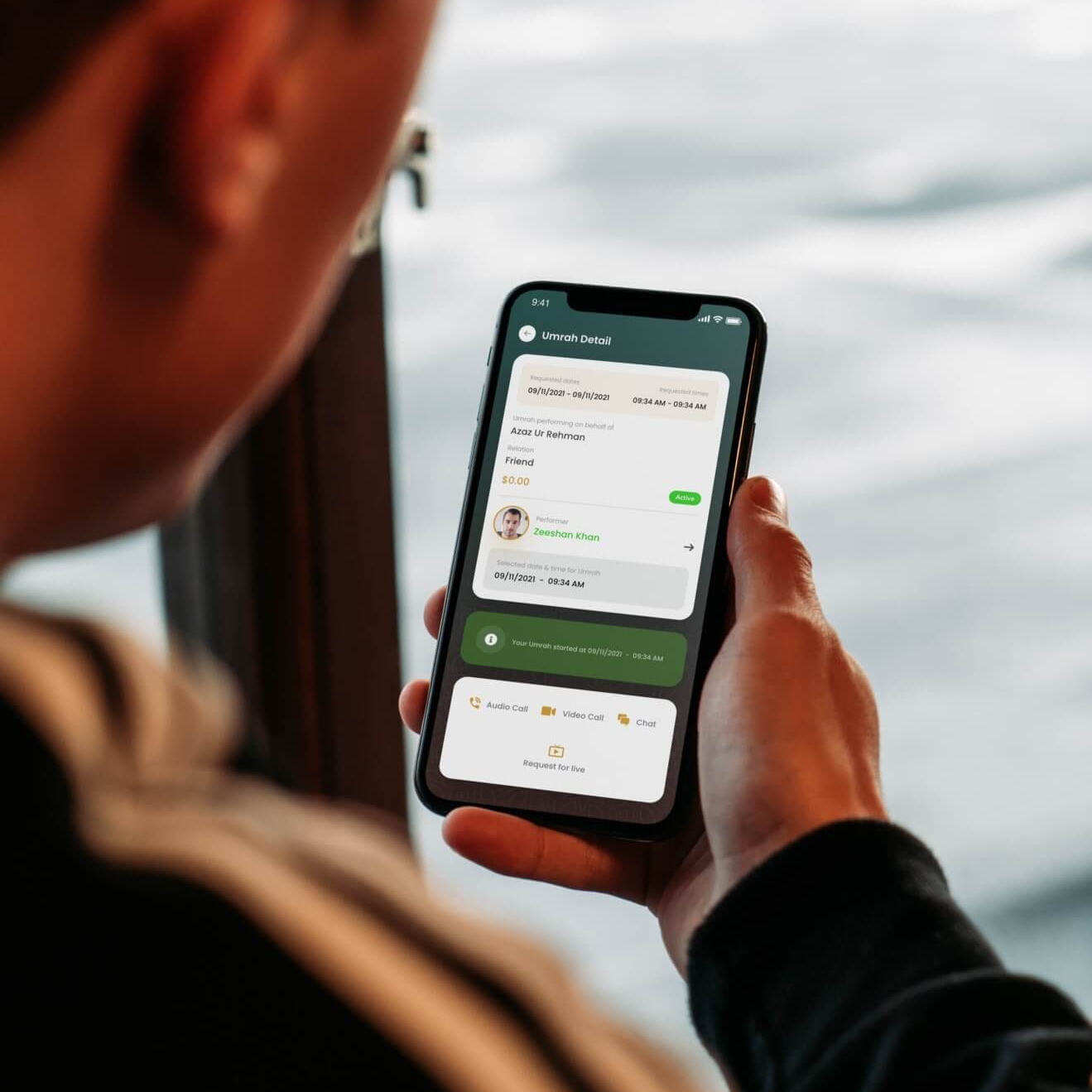 تطبيق إنابة للحج والعمرة